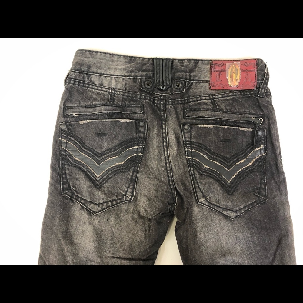 Remetee  jeans size 32x28 nwot altered